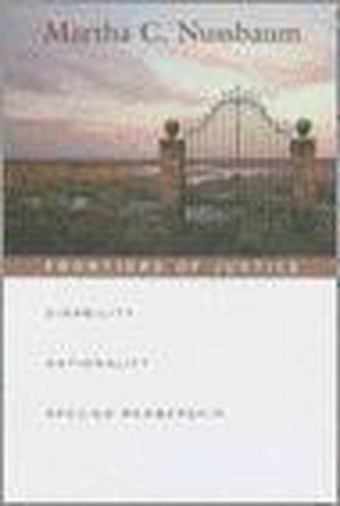 Frontiers of Justice 9780674019171 Martha C. Nussbaum, Boeken, Taal | Engels, Gelezen, Verzenden