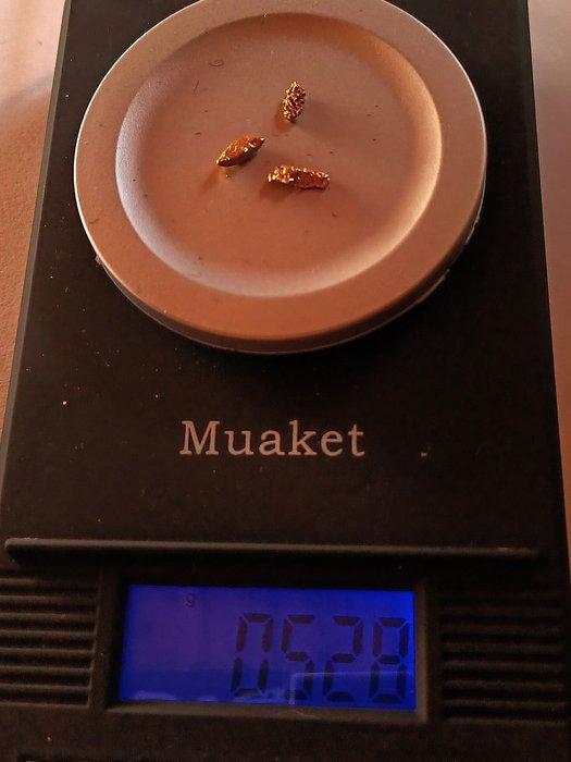 Goud Goud nugget- 0.53 g - (1), Collections, Minéraux & Fossiles