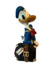 Disney - Donald ''Traveling Suitcase'' - Statue - 25 cm