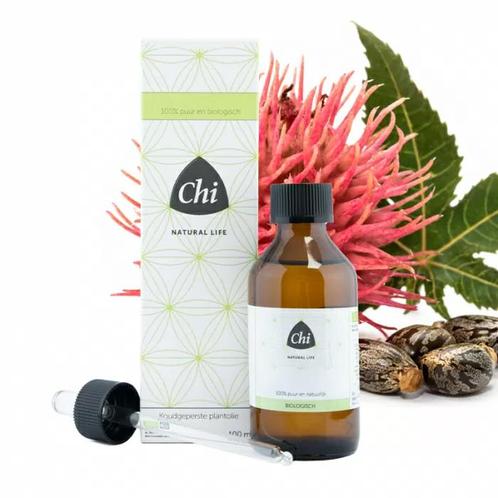 BIO Castor olie - 100 ml - Chi Natural Life, Handtassen en Accessoires, Uiterlijk | Lichaamsverzorging, Ophalen of Verzenden