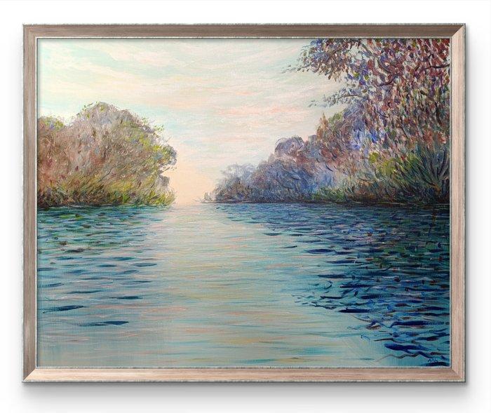 U. Artola - Paisaje, Ref B-72- XL, Antiek en Kunst, Kunst | Schilderijen | Modern