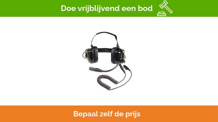 Bieden: Motorola PMLN5276 heavy duty headset, Sports nautiques & Bateaux, Instruments de navigation & Électronique maritime, Enlèvement ou Envoi