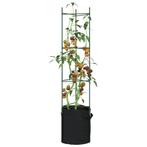 vidaXL Cages à tomates avec sacs à plantes 6 pcs 154 cm, Jardin & Terrasse, Verzenden, Neuf