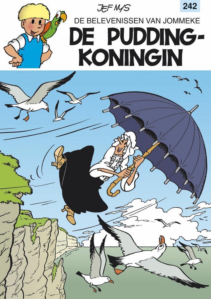 De puddingkoningin / De belevenissen van Jommeke / 242, Boeken, Stripverhalen, Gelezen, Verzenden