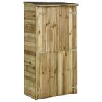 vidaXL Tuinschuur 85x48x177 cm grenenhout, Verzenden, Nieuw