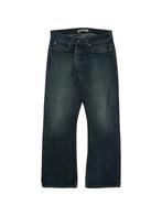 Vintage Levis 512 Jeans Denim Dark Blue maat W36 L34, Vêtements | Hommes, Ophalen of Verzenden