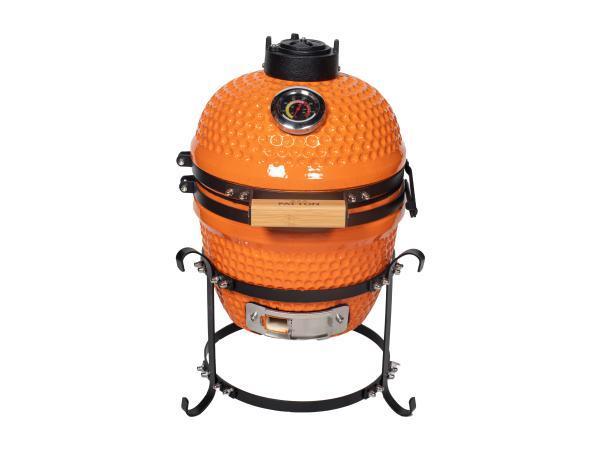 Veiling - Patton Kamado 13 inch oranje, Jardin & Terrasse, Barbecues au charbon de bois