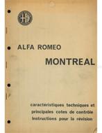 1971 ALFA ROMEO MONTREAL REVISIE-INSTRUCTIES FRANS