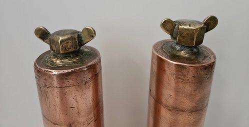2 zeldzame kruiken - Kruik - Koper, Antiek en Kunst, Curiosa en Brocante