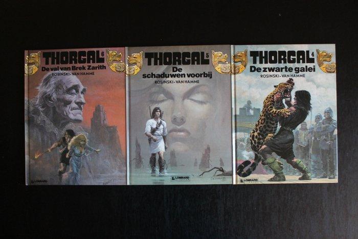 Thorgal hardcover 4-5-6 - 3 Album - Eerste druk - 1989, Boeken, Stripverhalen
