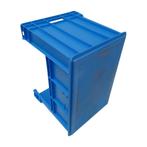 Magazijnbak met grijpopening blauw 600x400x415 mm PP05, Ophalen of Verzenden