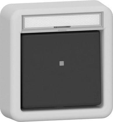 Gira IP44 Opbouw Schakelaar Grijs - 315635, Doe-het-zelf en Bouw, Elektriciteit en Kabels, Verzenden