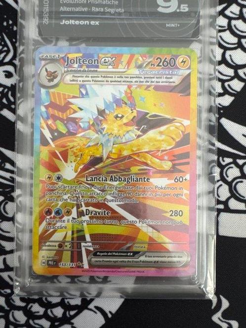 Pokémon - 1 Graded card - Pokémon - Jolteon ex - AP Grading, Hobby en Vrije tijd, Verzamelkaartspellen | Pokémon