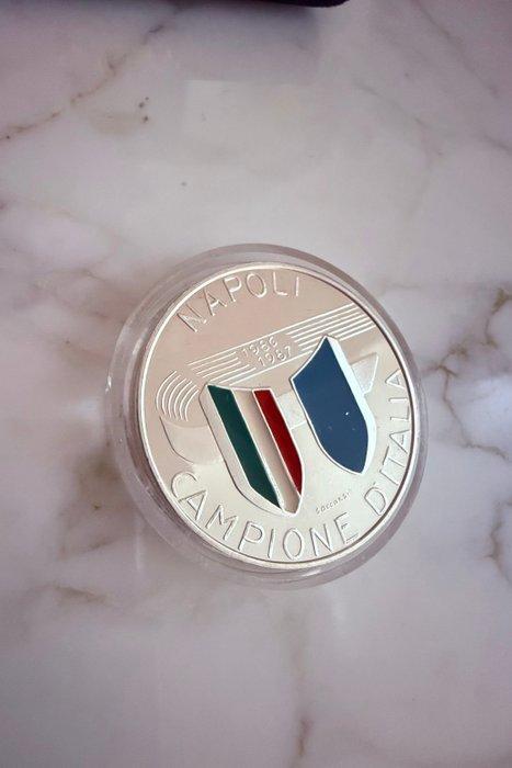 Napoli - Serie A - Diego Maradona - 1986 - Medaille, Verzamelen, Overige Verzamelen