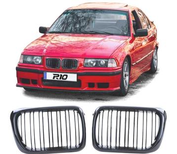 Calandre Pour Bmw E36 96-99 Look M Noir Brillant, Verzenden