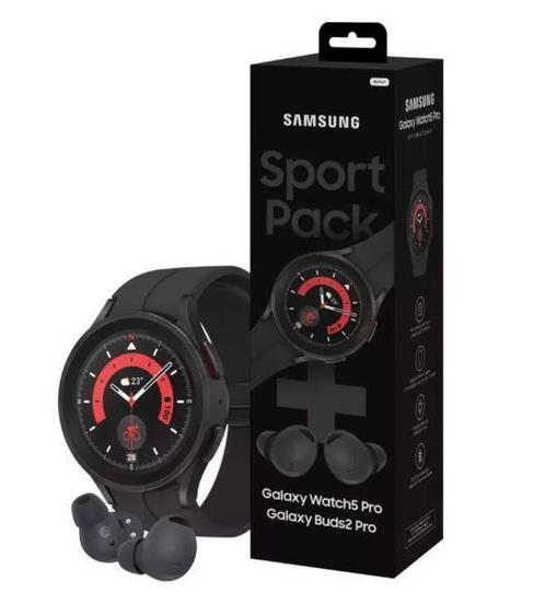 Samsung Galaxy Watch 5 Pro + Galaxy Buds 2 Pro - 51005760, Handtassen en Accessoires, Smartwatches