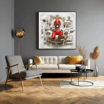 Artxlife - Mario White&Gold Tube Throne [XXL]