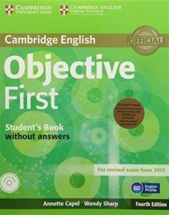Objective First 4E Students Pack 9781107628564 Annette Capel, Boeken, Taal | Engels, Gelezen, Verzenden