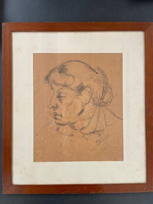 Francisco Gimeno (1858-1927) - Retrato Femenino, Antiek en Kunst, Kunst | Schilderijen | Modern