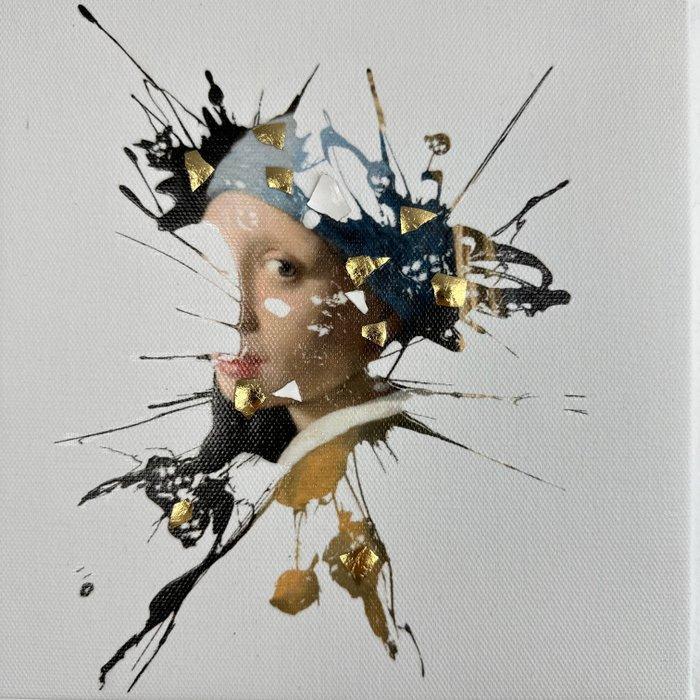 Santicri - Revelation from Chaos, La Ragazza col turbante, Antiek en Kunst, Kunst | Schilderijen | Modern