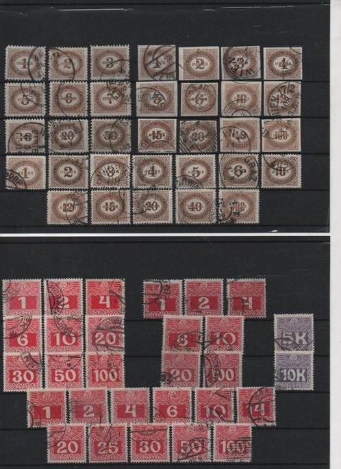 Autriche 1897/1915 - Autriche Collection de timbres-poste de, Postzegels en Munten, Postzegels | Europa | Oostenrijk