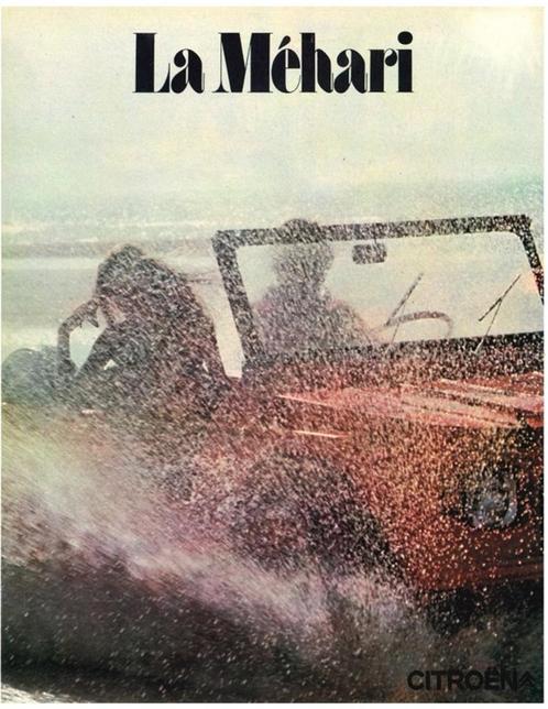 1971 CITROËN MEHARI BROCHURE FRANS, Livres, Autos | Brochures & Magazines, Enlèvement ou Envoi