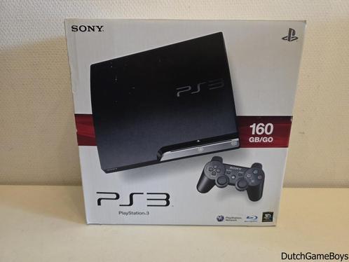Playstation 3 / PS3 - Console - Slim 160GB - Boxed, Games en Spelcomputers, Spelcomputers | Sony PlayStation 3, Gebruikt, Verzenden