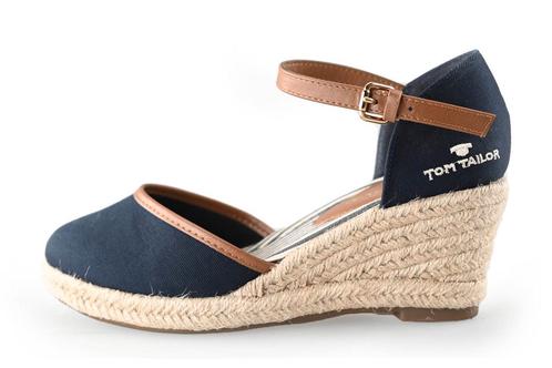 Tom Tailor Sleehakken in maat 37 Blauw | 5% extra korting, Kleding | Dames, Schoenen, Blauw, Zo goed als nieuw, Schoenen met hoge hakken