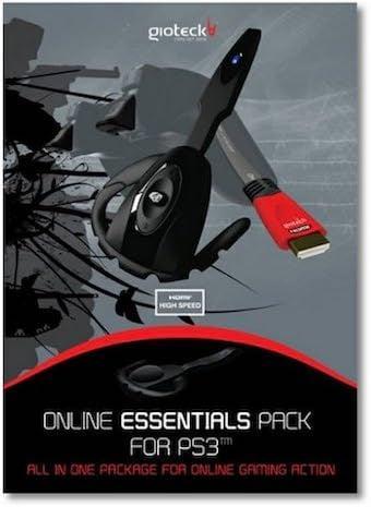 Gioteck Online Essentials Pack for PS3 (PS3 Accessoires), Games en Spelcomputers, Spelcomputers | Sony PlayStation 3, Zo goed als nieuw