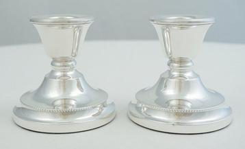 Francis Howard Ltd. - Kaarsenhouder (2) - .925 zilver -