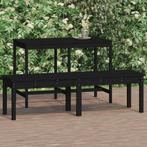 vidaXL Tuinbank 2-zits 159,5x44x45 cm massief grenenhout, Tuin en Terras, Verzenden, Nieuw