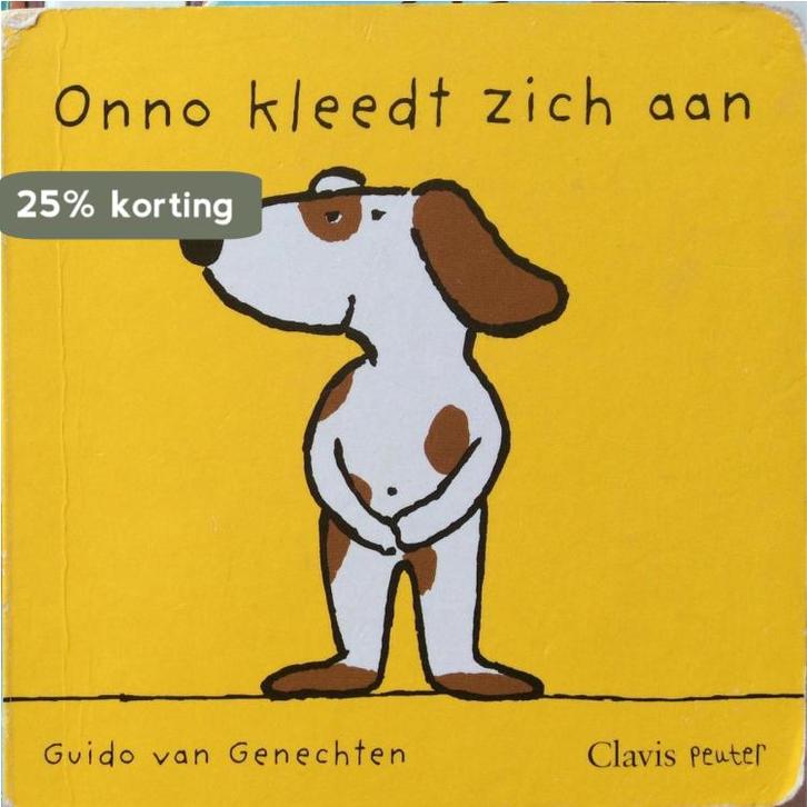 Onno kleedt zich aan 9789044805352 Guido van Genechten, Boeken, Schoolboeken, Gelezen, Verzenden