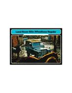 1971 LAND ROVER SERIES III BROCHURE ENGELS, Boeken, Ophalen of Verzenden, Nieuw