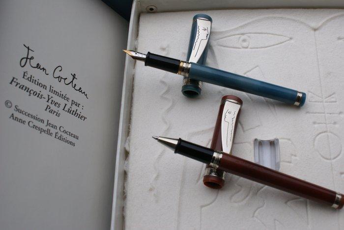 Très Rare parure de stylos (plume 18 kts et rollerball) de, Verzamelen, Pennenverzamelingen