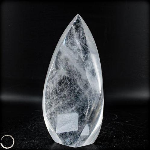 Natuurlijke eerste kwaliteit helder quartz Vlam, Brazilië-, Verzamelen, Mineralen en Fossielen