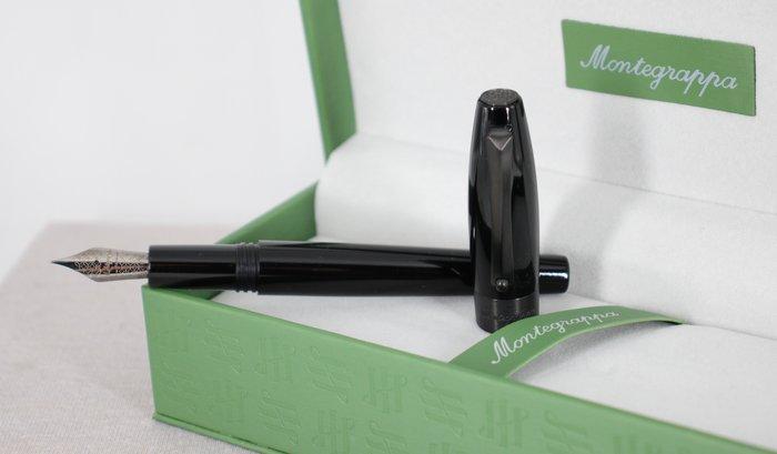 Montegrappa - Montegrappa Fortuna Resin & Ruthenium Fountain, Verzamelen, Pennenverzamelingen