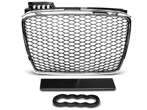 Grille | RS type | Audi A4 B7 2004-2008 | ABS Kunststof | ch, Auto-onderdelen, Carrosserie, Nieuw, Audi, Verzenden