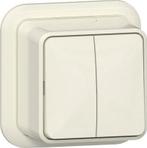 Gira Serie Opbouw Schakelaar 10A 250V Wit - 310510, Doe-het-zelf en Bouw, Elektriciteit en Kabels, Verzenden, Nieuw