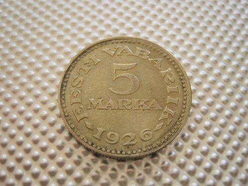 Estonie. 5 Marka 1926, Keydate. Rare, Postzegels en Munten, Munten | Europa | Niet-Euromunten