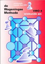 De Wageningse Methode 4 VWO Wiskunde a/c, Boeken, Verzenden, Nieuw