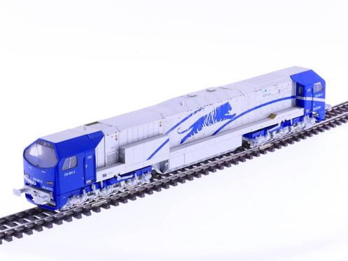 Schaal H0 Mehano T166 DC DE-AC33C Blue Tiger diesellocomo..., Hobby en Vrije tijd, Modeltreinen | H0, Gelijkstroom, Locomotief