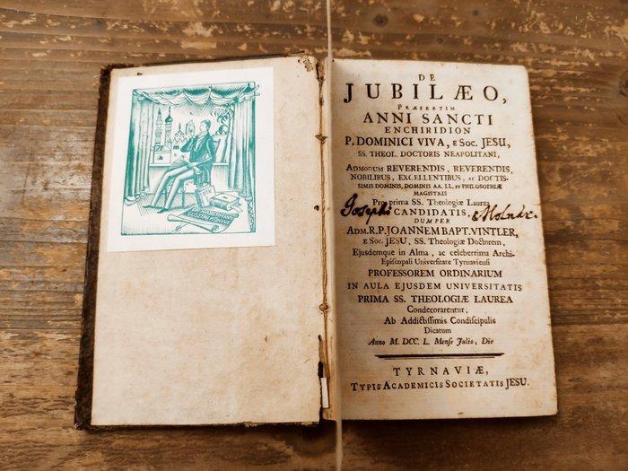 Domenico Viva - De jubilaeo, praesertim anni sancti, Antiek en Kunst, Antiek | Boeken en Manuscripten