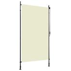 Rolgordijn Buiten 120x270 Creme | Retour Deal | 55% Korting, Tuin en Terras, Verzenden, Nieuw