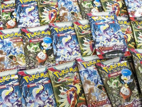 Pokémon - 25 Booster pack - Scarlet Violet Base SV1 SEALED -, Hobby en Vrije tijd, Verzamelkaartspellen | Pokémon