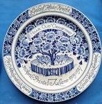 De Porceleyne Fles, Delft - Bord (2) - Aardewerk, Antiek en Kunst
