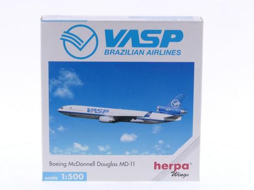 Schaal 1:500 Herpa 503518 VASP Brazilian Airlines - Boein..., Hobby en Vrije tijd, Modelbouw | Vliegtuigen en Helikopters, Gebruikt