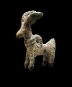 Luristan - amulet - steenbok met grote horens - Expertise, Antiek en Kunst