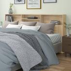 vidaXL Hoofdbordkast 220x19x103,5 cm sonoma eikenkleurig, Huis en Inrichting, Slaapkamer | Bedden, Verzenden, Nieuw