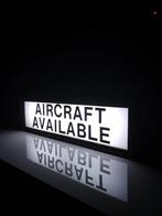 Aircraf Available - Original Airport Illuminated Sign -