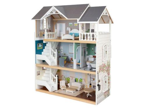 Small Foot - Houten Urban Villa Poppenhuis met Accessoires,, Kinderen en Baby's, Speelgoed | Poppenhuizen, Nieuw, Verzenden